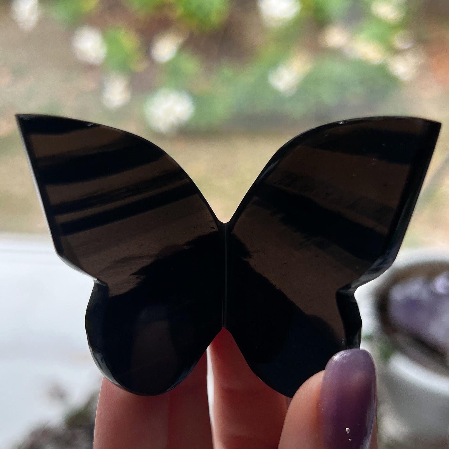 Lace Obsidian 3D Butterfly