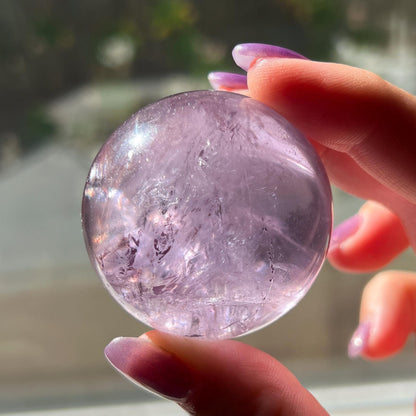 Rainbow Gem Amethyst Sphere