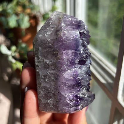Amethyst Jasper Geode Tower