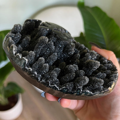 Black Galaxy Amethyst Geode