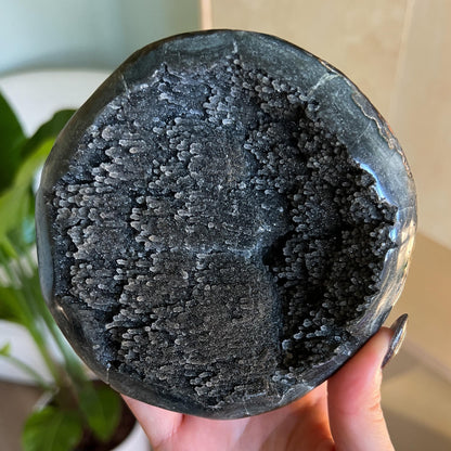 Black Galaxy Amethyst Geode