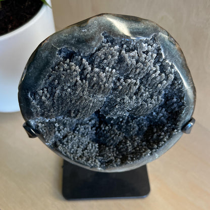 Black Galaxy Amethyst Geode