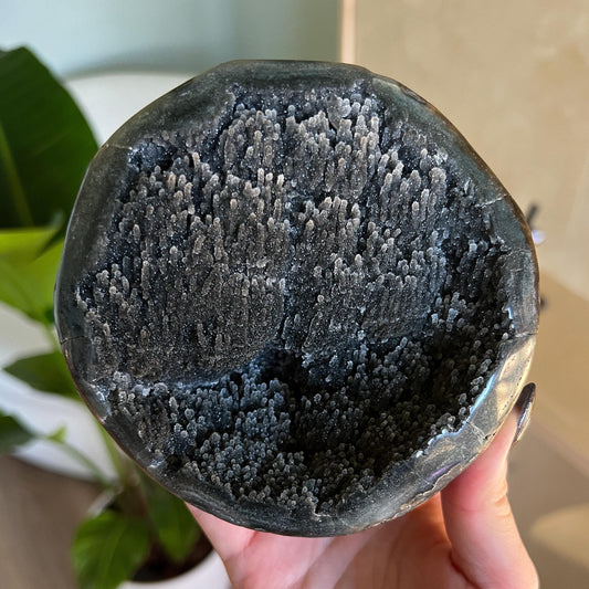 Black Galaxy Amethyst Geode