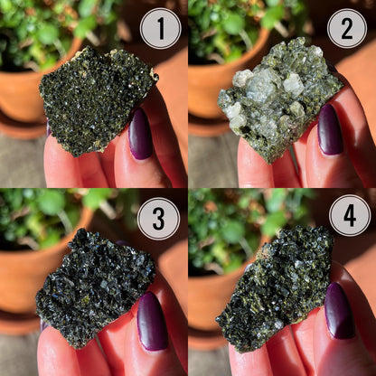 Fairy Forest Epidote Quartz