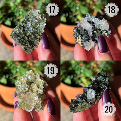 Fairy Forest Epidote Quartz