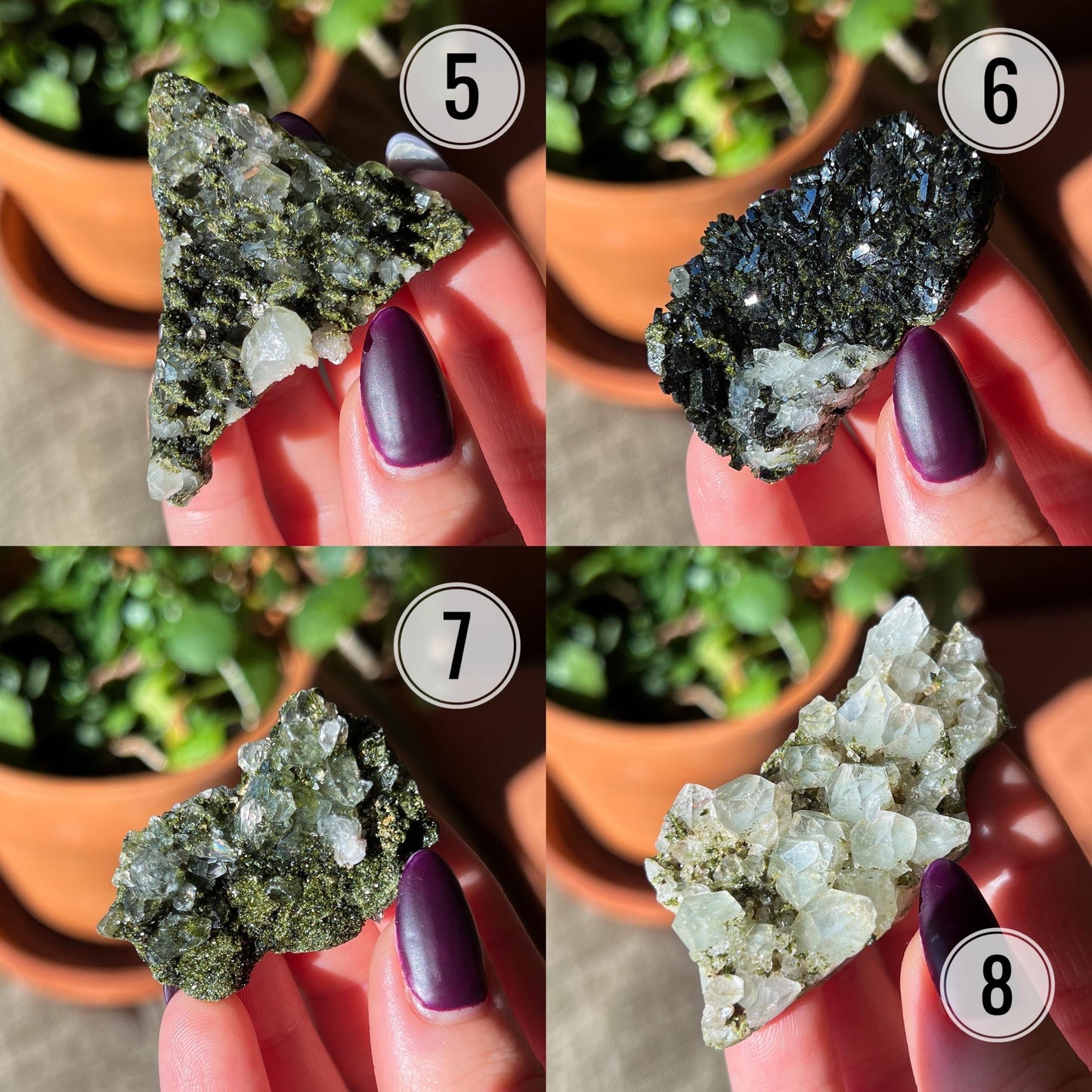 Fairy Forest Epidote Quartz
