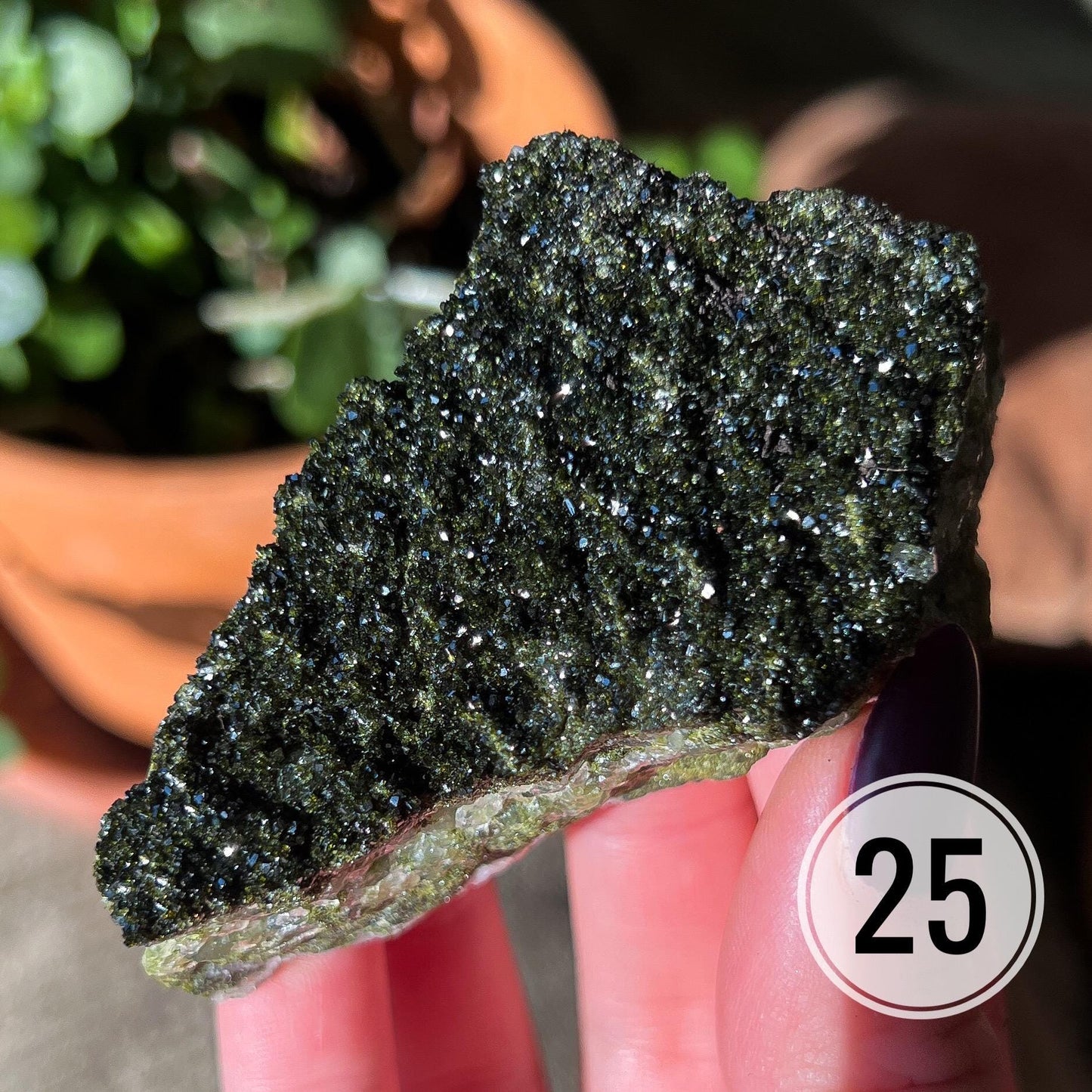 Fairy Forest Epidote Quartz