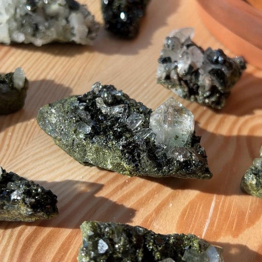 Fairy Forest Epidote Quartz