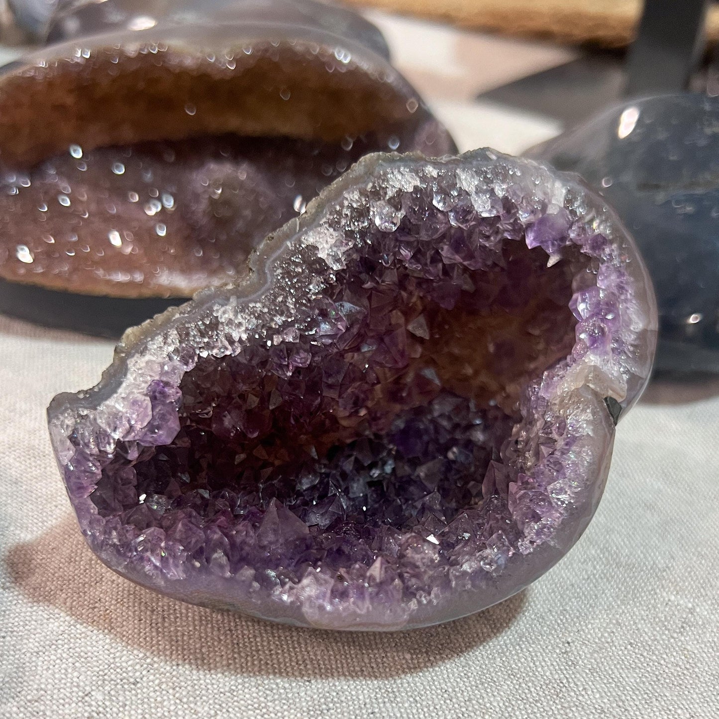 Amethyst Geode Cave