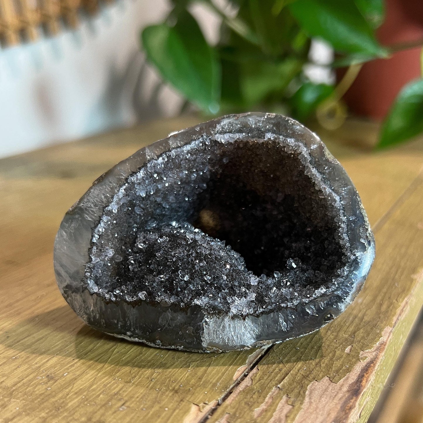 Black Galaxy Amethyst Cave