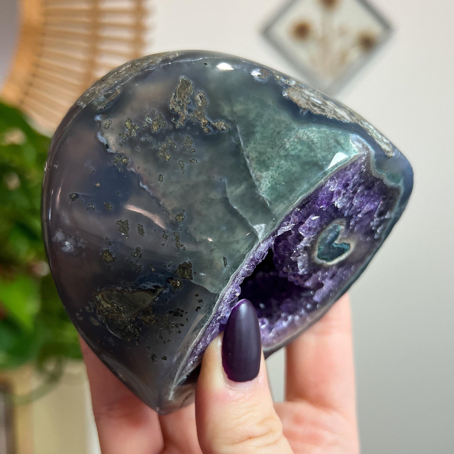 Amethyst Geode Cave