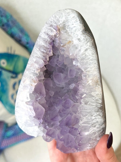 Sugar Druzy Lilac Amethyst