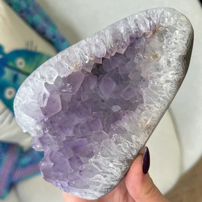 Sugar Druzy Lilac Amethyst