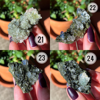 Fairy Forest Epidote Quartz