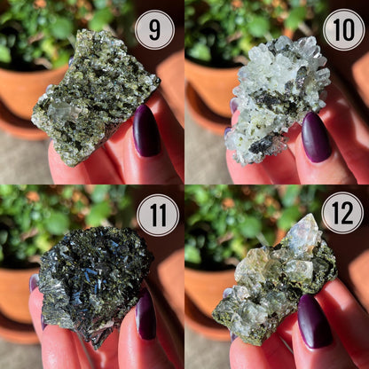 Fairy Forest Epidote Quartz
