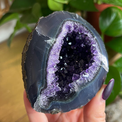 Druzy Amethyst Agate Cave