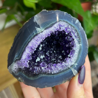 Druzy Amethyst Agate Cave