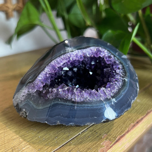 Druzy Amethyst Agate Cave