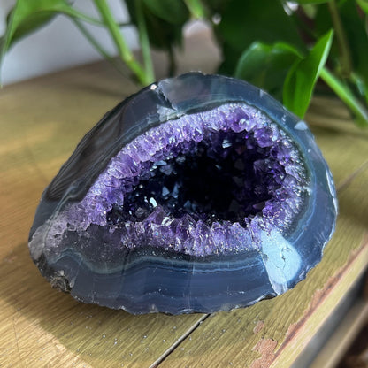 Druzy Amethyst Agate Cave