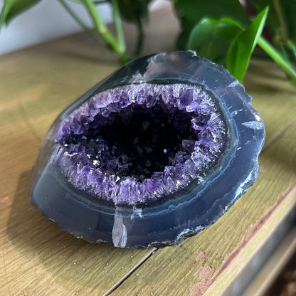 Druzy Amethyst Agate Cave