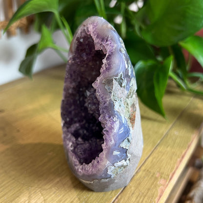 Druzy Amethyst Agate Cave