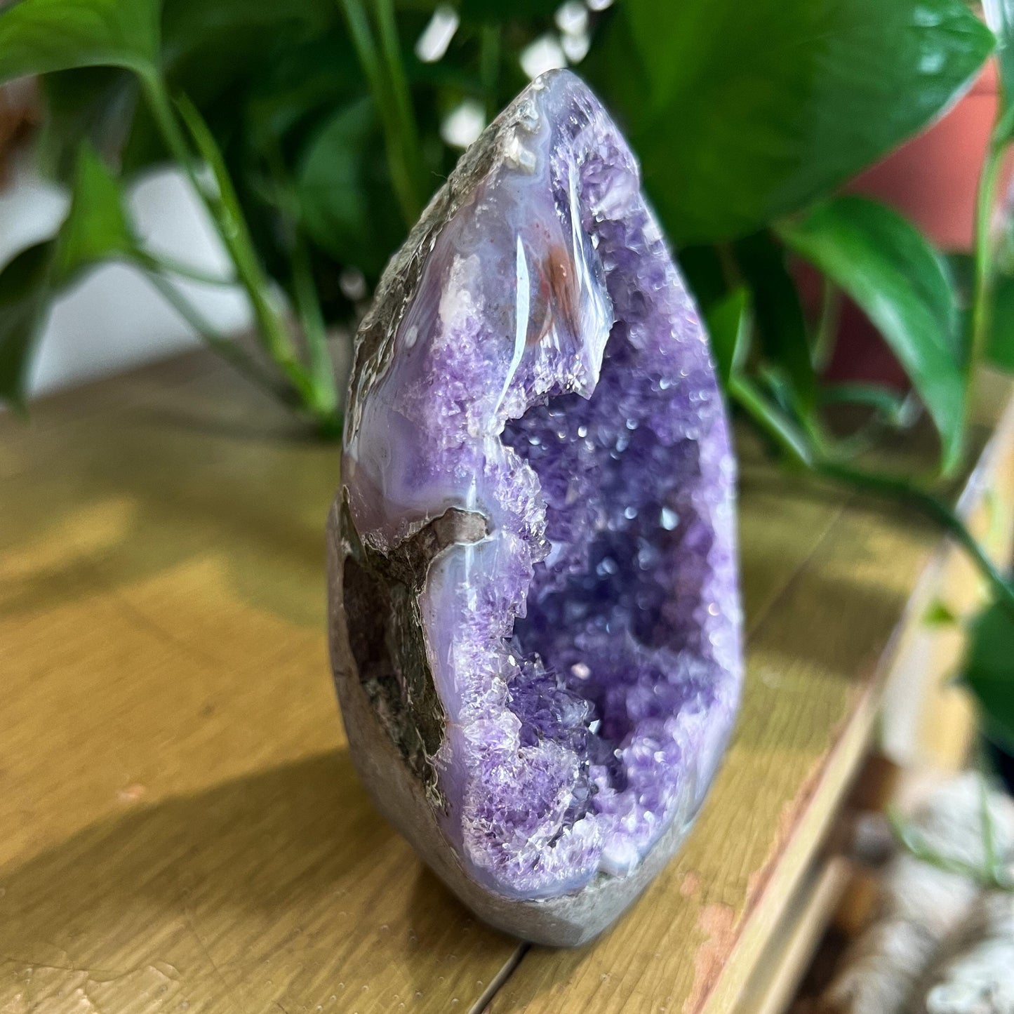 Druzy Amethyst Agate Cave