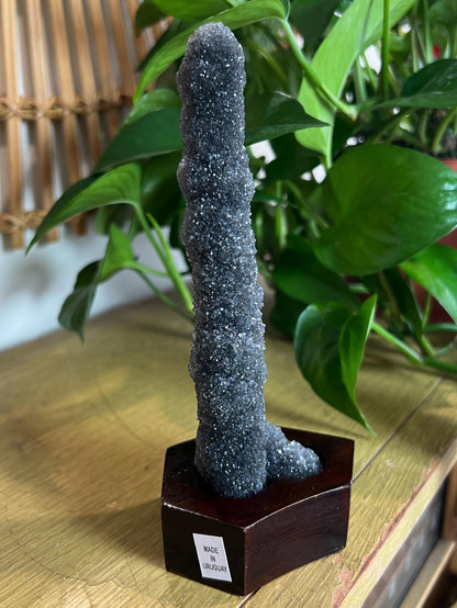 Black Amethyst Stalactite