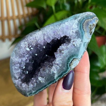 Druzy Amethyst Agate Cave
