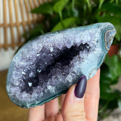 Druzy Amethyst Agate Cave