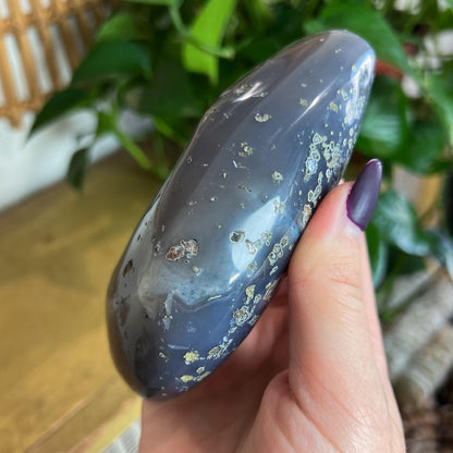 Black Galaxy Amethyst Geode