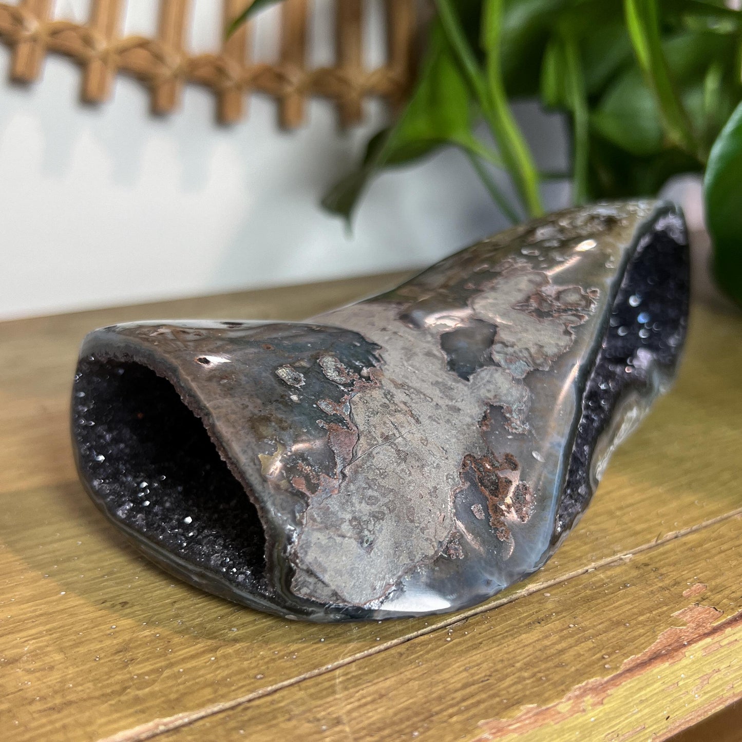 Black Galaxy Amethyst Cave
