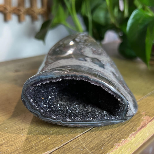 Black Galaxy Amethyst Cave