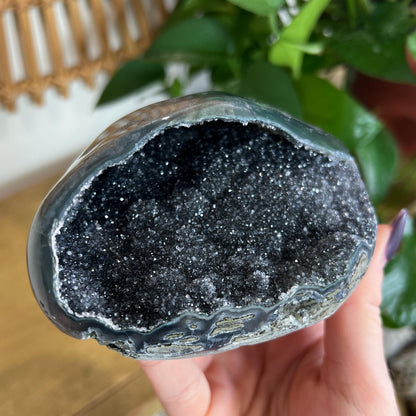 Black Galaxy Amethyst Cave