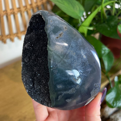 Black Galaxy Amethyst Cave