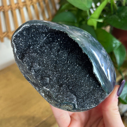 Black Galaxy Amethyst Cave