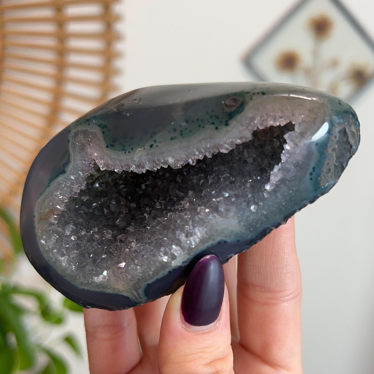 Druzy Agate Cave
