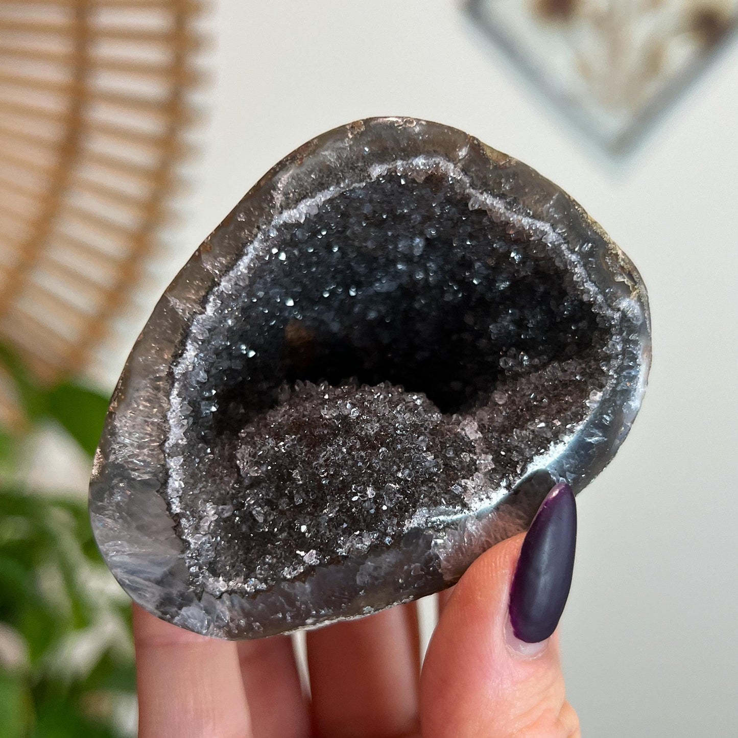 Black Galaxy Amethyst Cave