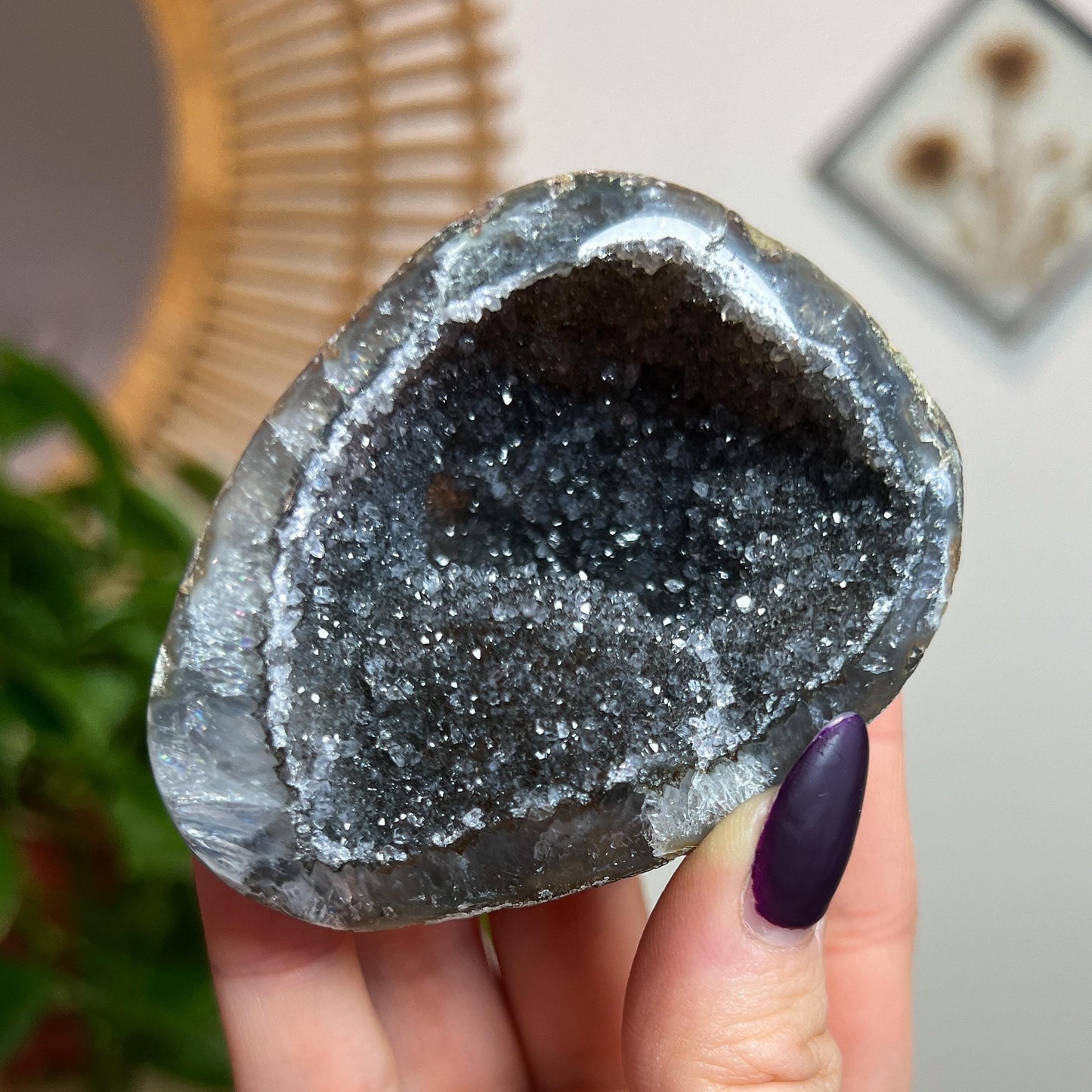 Black Galaxy Amethyst Cave
