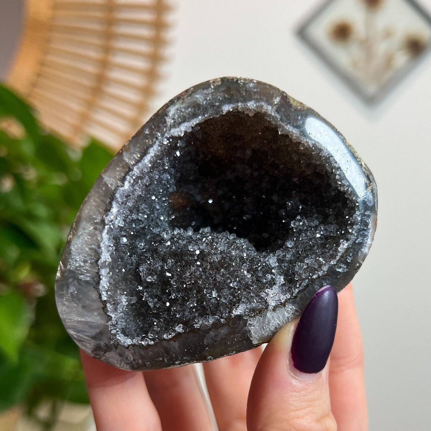 Black Galaxy Amethyst Cave