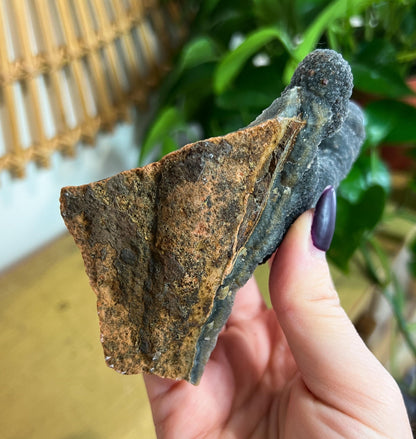 Black Amethyst Stalactite
