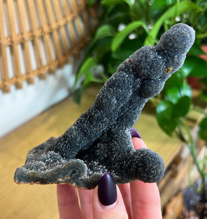 Black Amethyst Stalactite