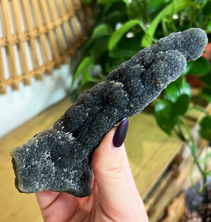 Black Amethyst Stalactite