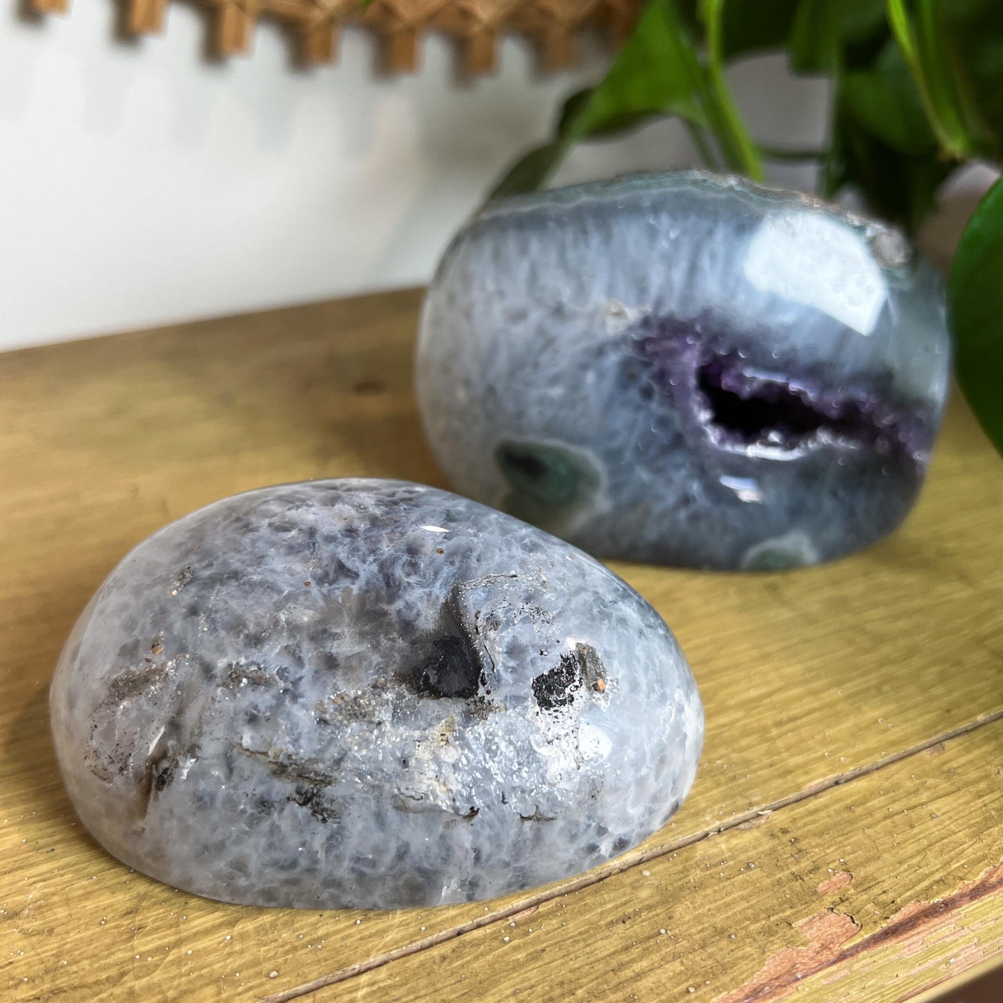 Amethyst Geode Halves