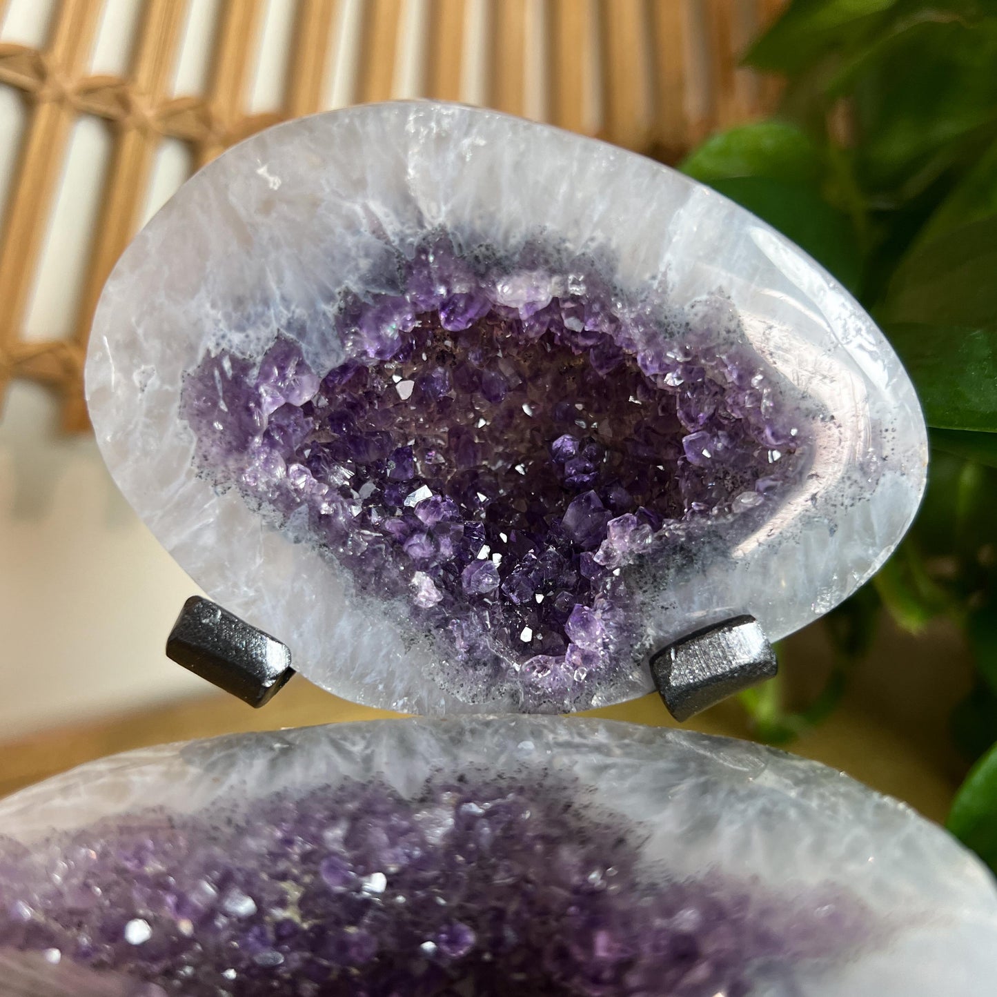 Amethyst Geode Halves