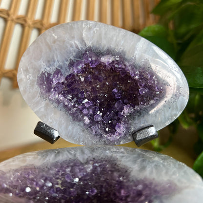 Amethyst Geode Halves