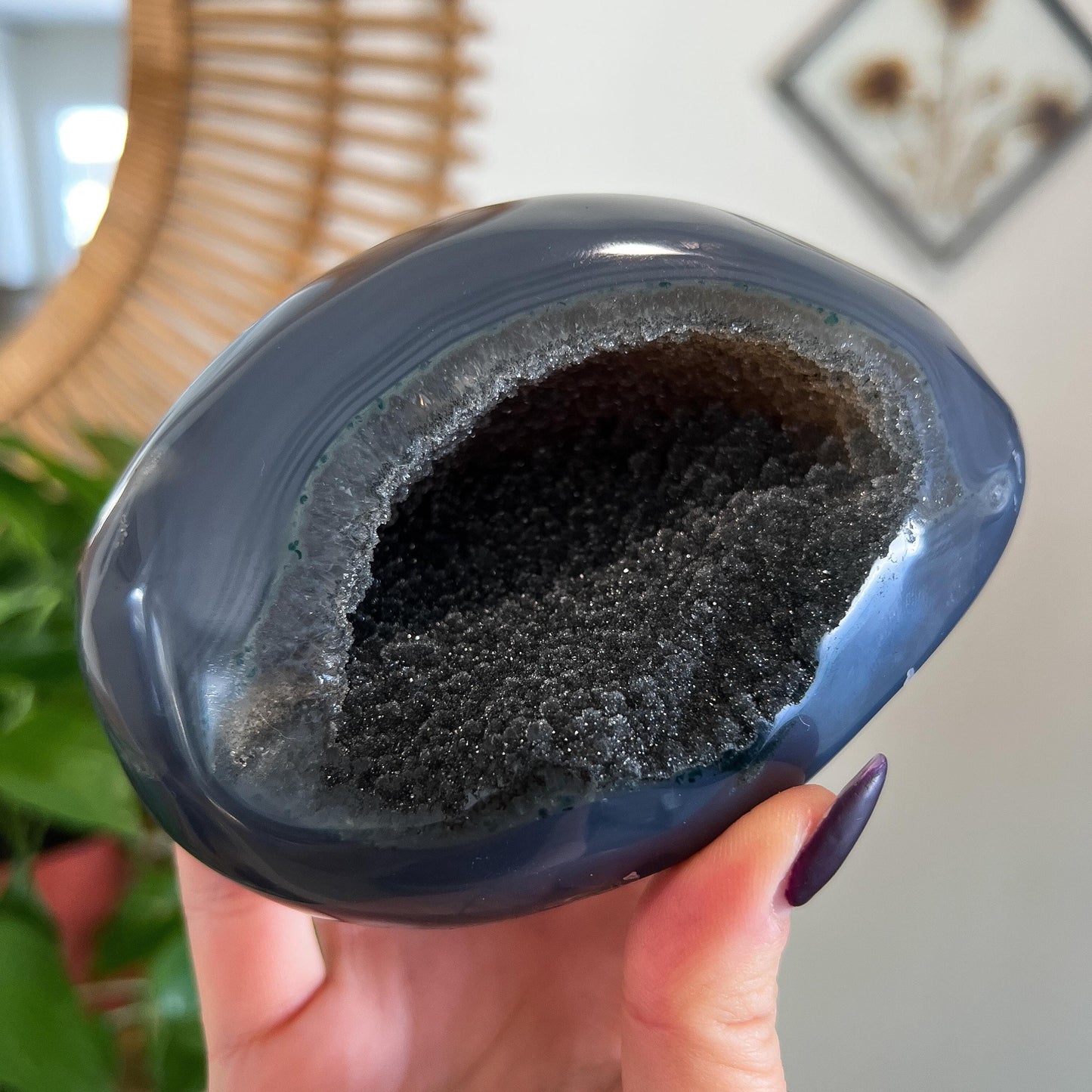 Black Galaxy Amethyst Cave