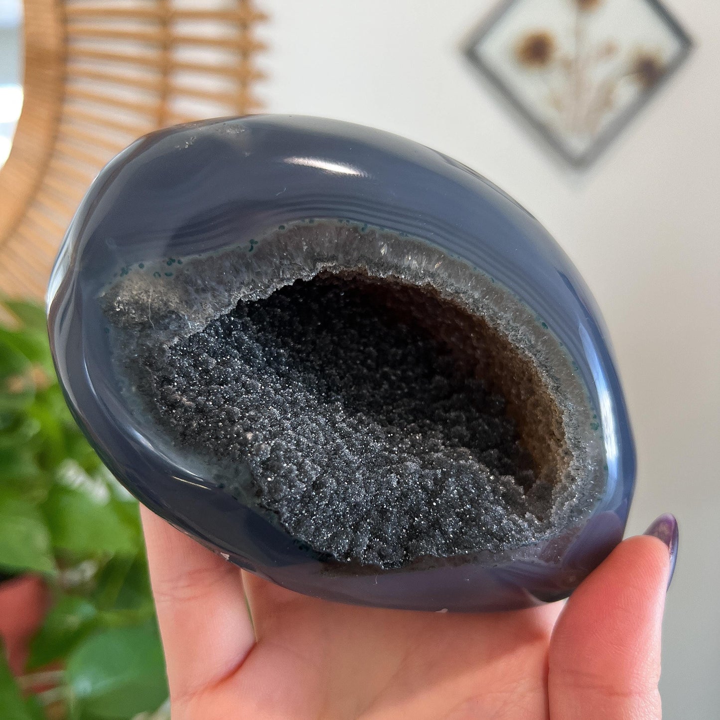 Black Galaxy Amethyst Cave