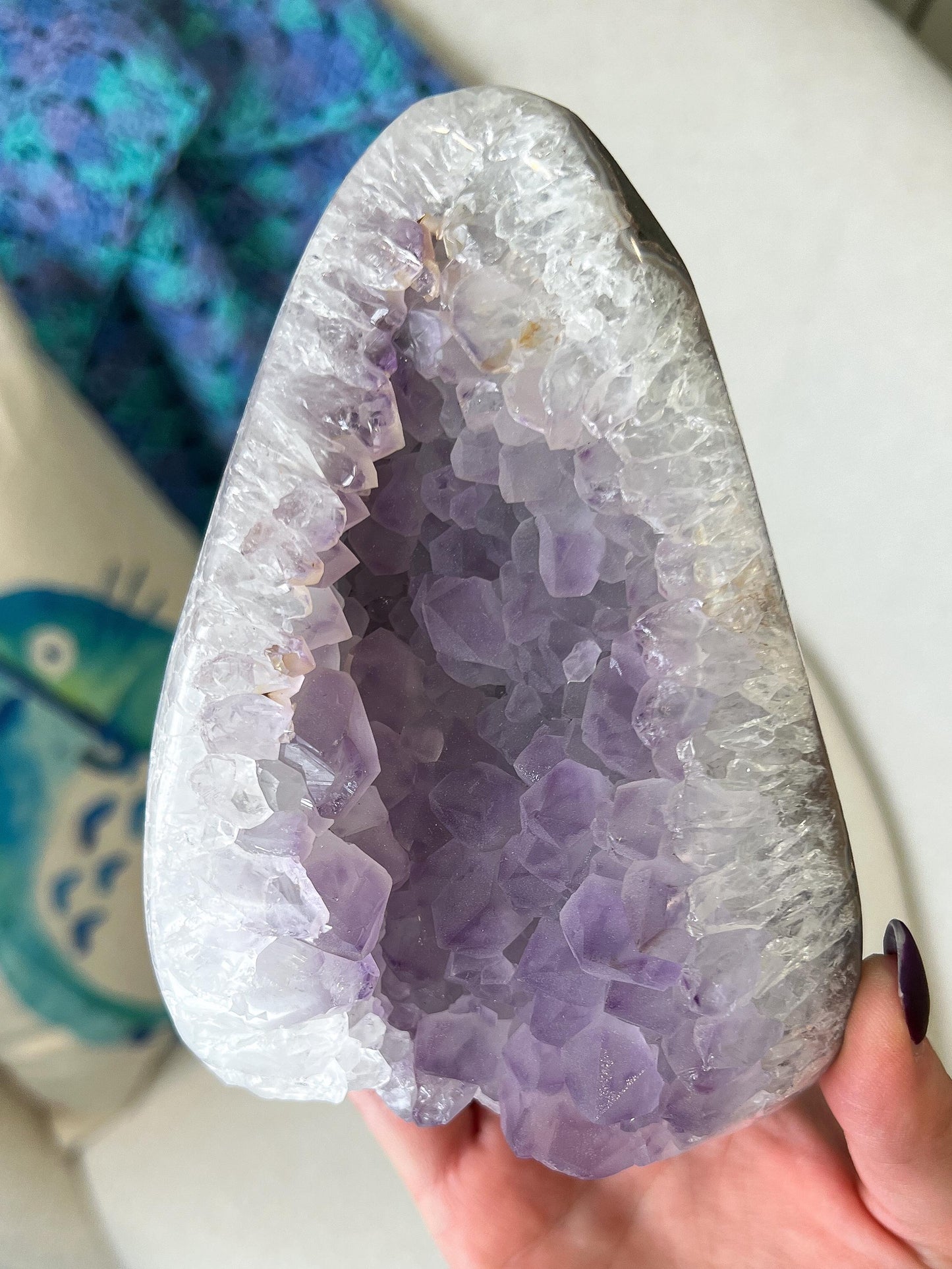 Sugar Druzy Lilac Amethyst