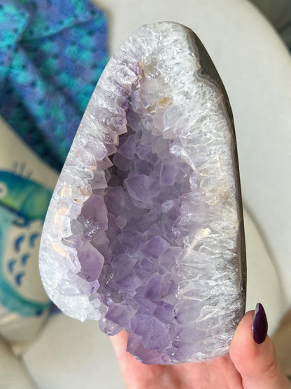 Sugar Druzy Lilac Amethyst