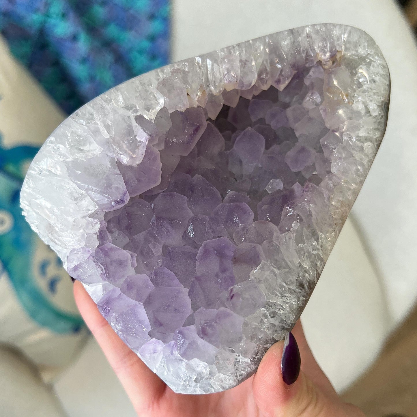 Sugar Druzy Lilac Amethyst